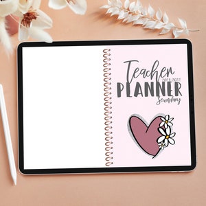 Digital Teacher Planner for High School on iPad