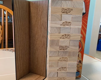 Jenga Stacking Sleeve SVG Laser DATEI NUR