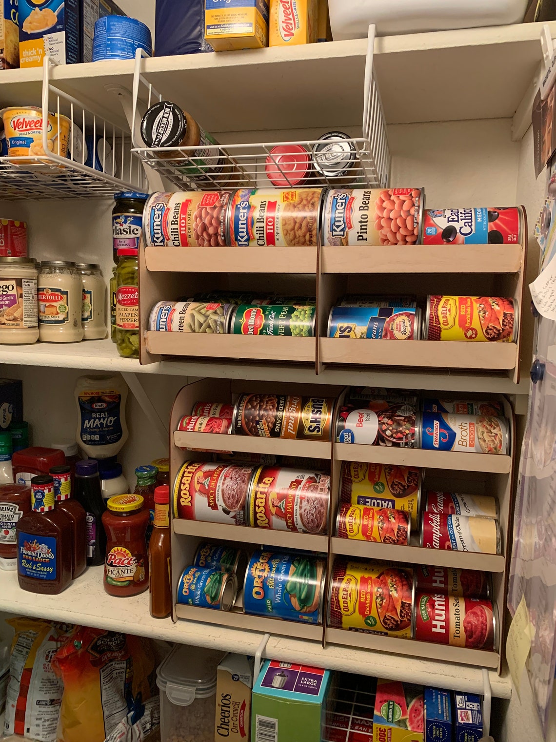 Pantry Can Organizer SVG Laser FILE ONLY - Etsy