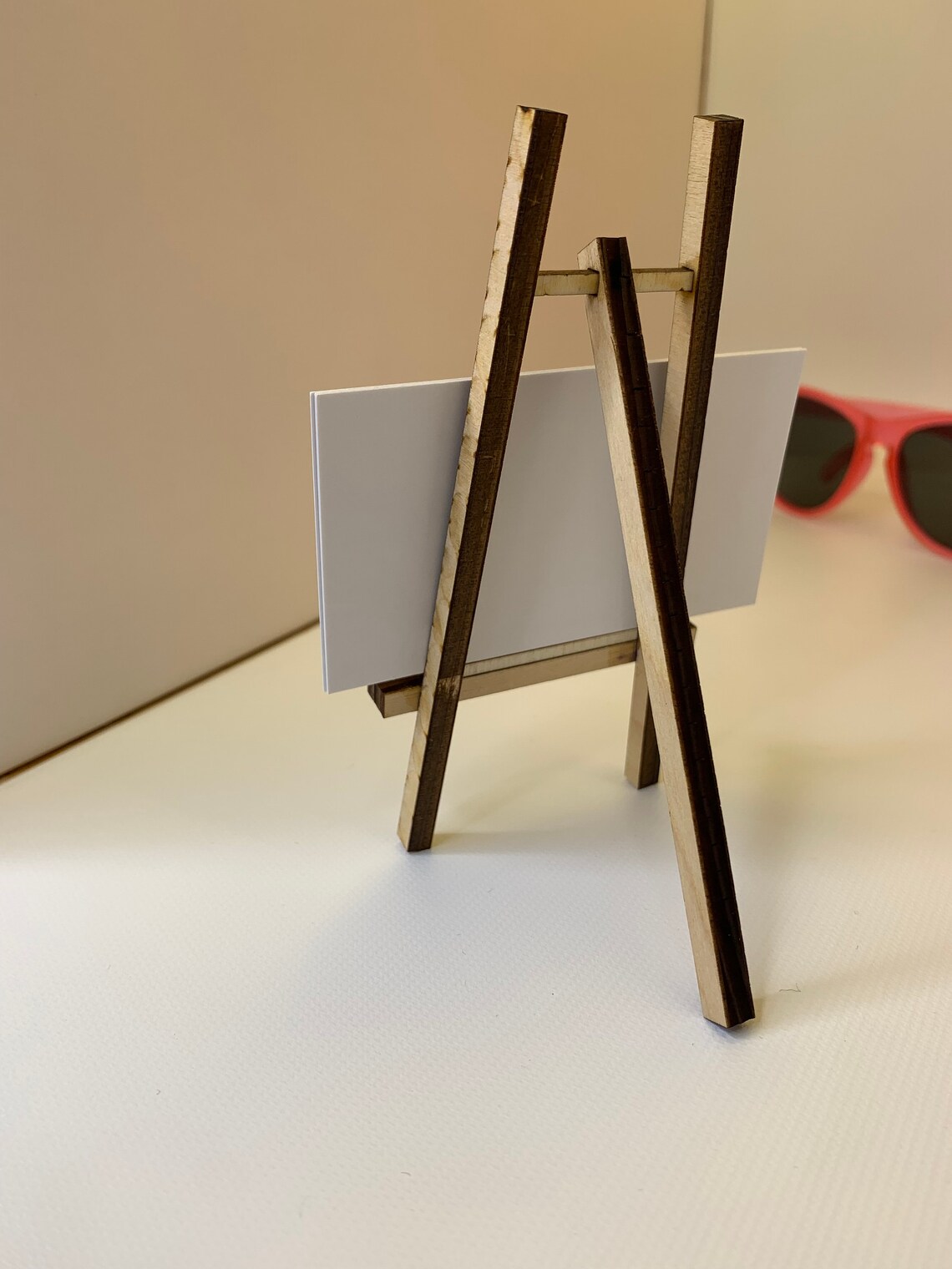 Business Card Easel SVG Laser FILE ONLY Etsy