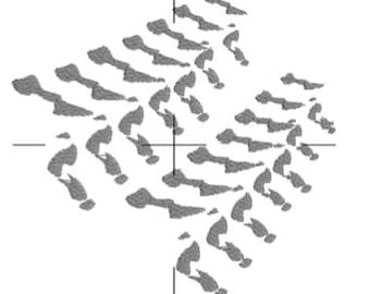 Tire Tracks Embroidery File