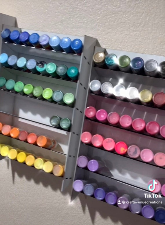 Craft Paint/Spice Rack SVG Laser FILE ONLY