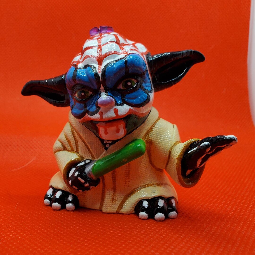 Sugar Skull Yoda Fortune Teller, Day of the Dead Jedi Toy Etsy