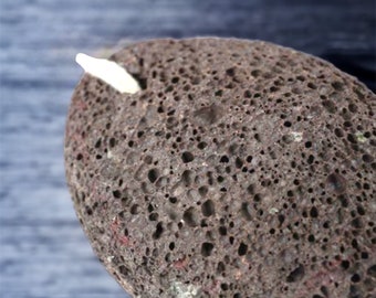 Lava Rock Pumice Stone w/Cotton Cord / All-Natural Pumice Stone / Lava Rock / Self Care Pumice stone / Bath & Beauty Pumice Stone