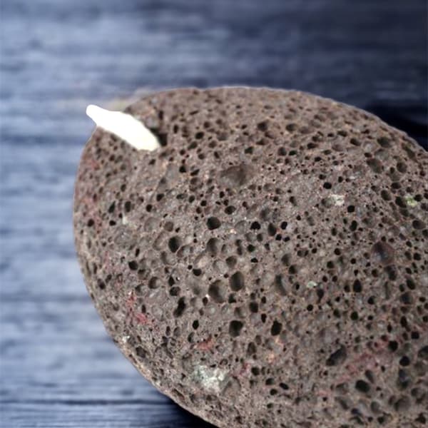 Lava Rock Pumice Stone w/Cotton Cord / All-Natural Pumice Stone / Lava Rock / Self Care Pumice stone / Bath & Beauty Pumice Stone