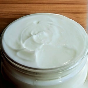 Pure Mediterranean Olive Oil Unscented Body Cream / Handmade Pure Olive Oil Lotion / Unscented / Family Friendly Body Cream