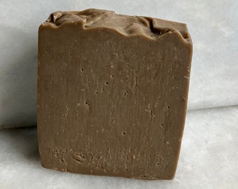 Billie's Pine Tar & Oatmeal Plant Based All-Natural Soap Bar / Pine Tar Soap / Pine Tar Soap / Skin Soothing Tar Soap Bar / Handmade Soap