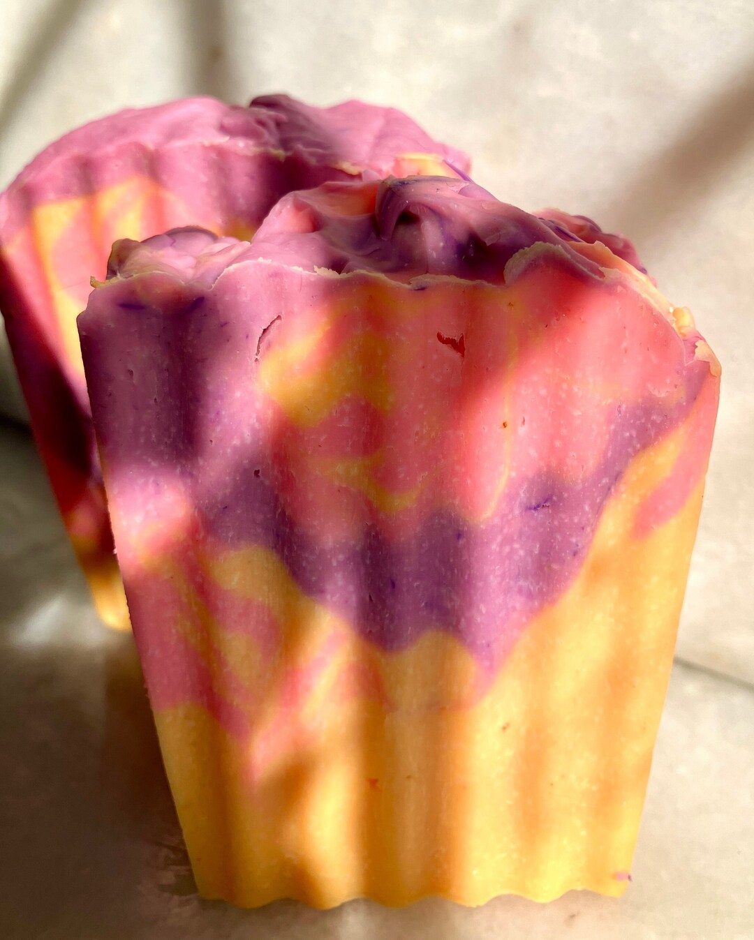 Puyoni Frutti Tutti Feminine Care Plantbased 100 Vegan Yoni Soap Bar / Cold Process Soap