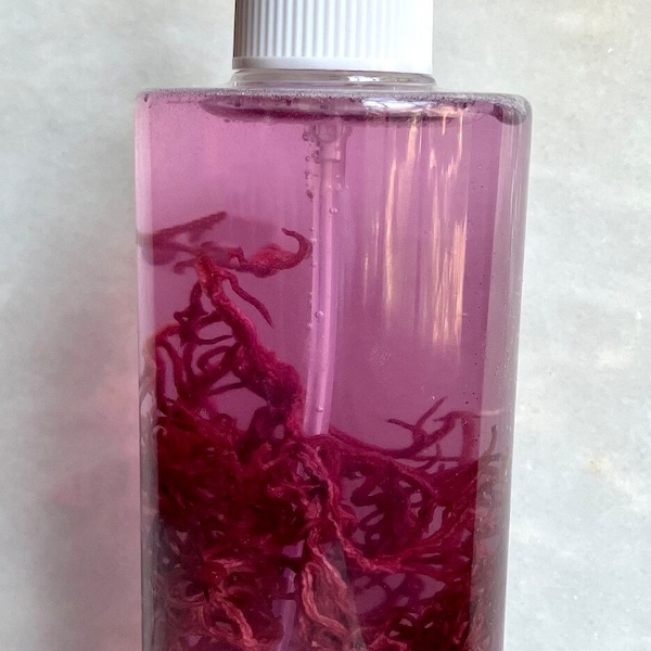 Pure Natural St. Lucian Purple Sea Moss & Sea Buck Face Toner / Sea Moss Toner / Oily Skin / Sea Moss / Purple Sea Moss / Face Toner