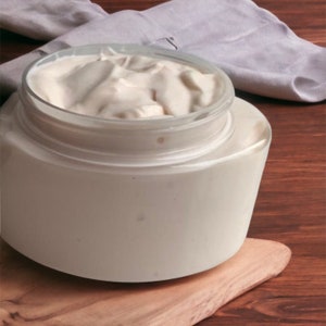 Pure All Natural Handmade Raw Cocoa Mango Butter Hand & Body Creamy Lotion / Cocoa Mango Butter / Moisturizing Body Cream