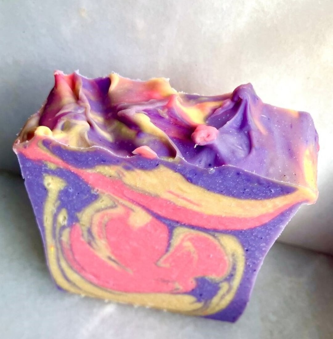 Puyoni Frutti Tutti Feminine Care Plantbased 100 Vegan Yoni Soap Bar / Cold Process Soap