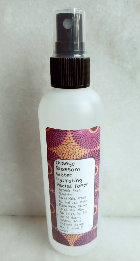 orange blossom water toner