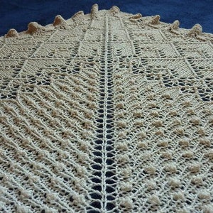 Strickanleitung Lacetuch Martha Bild 1