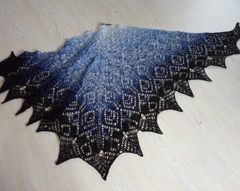 Knitting Instructions Lace Shawl - "Carola"