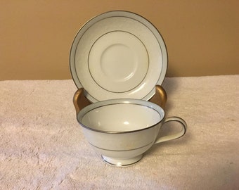 Brandon by Noritake Cup and Saucer