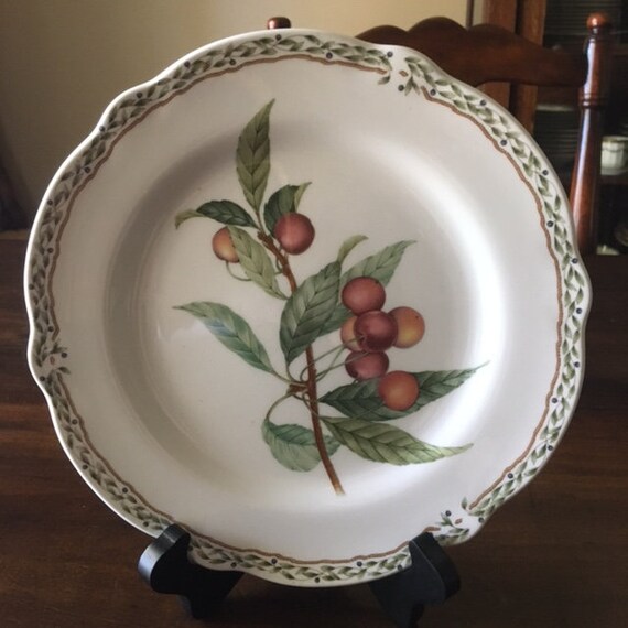 Noritake Salad Plates/ Vintage Royal Orchard Large Appetizer Plates