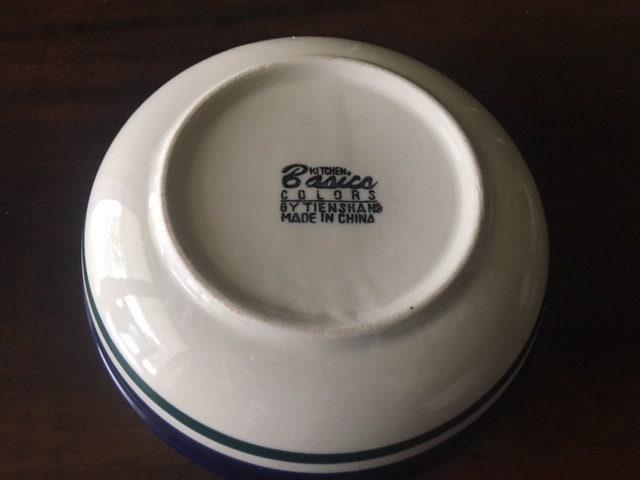 Kitchen Basics Colors par Tienshan Coupe Céréales/ bol à soupe | Etsy