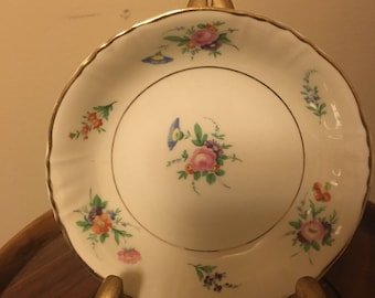 Aberdeen Selma Fine China Tiered Floral Plates Tea Party Afternoon Tea Stand 