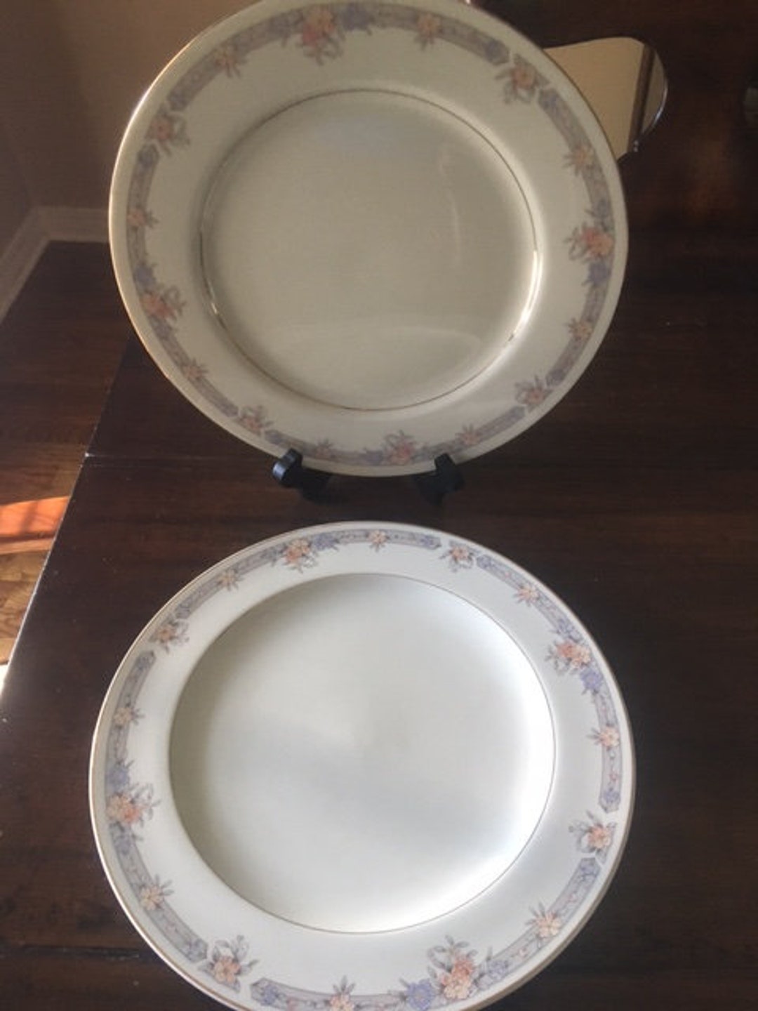 Two Sango Monroe Dinner Plates