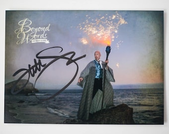 Signed Tad Williams *8x10* photo print from the 2014 Beyond Words fantasy author calendar