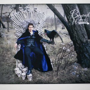 Signed Christopher Paolini *8x10* photo print from the 2014 Beyond Words fantasy author calendar
