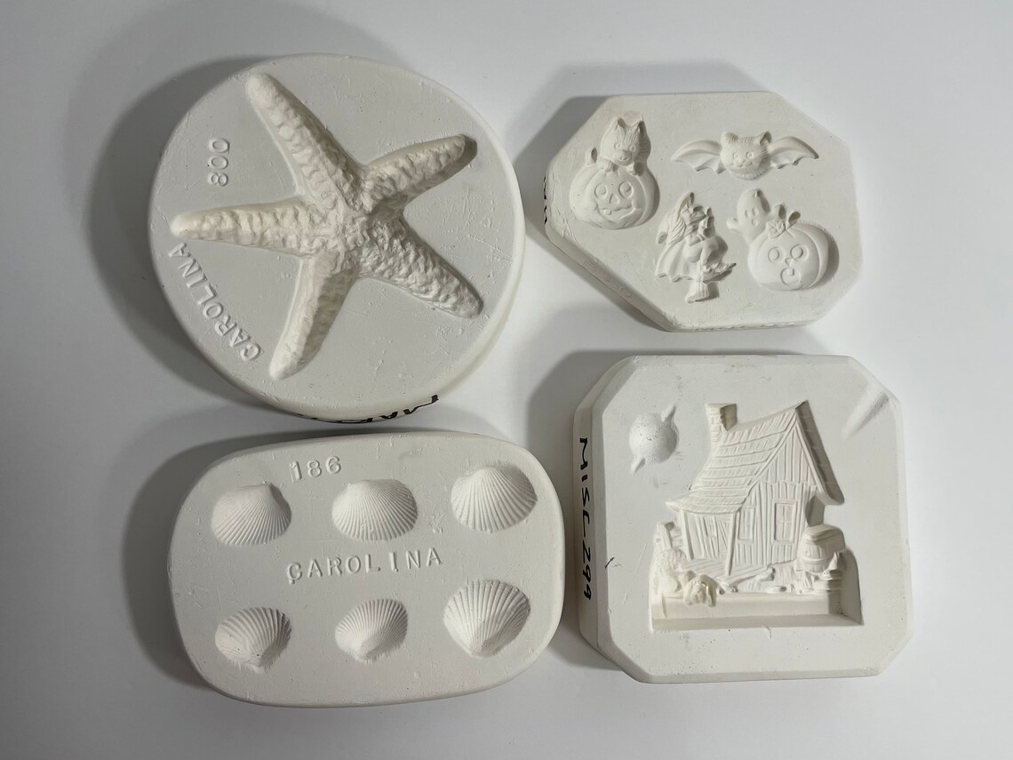 Plaster Mold Bundle 4 for Ceramic Porcelain Slip Casting Etsy