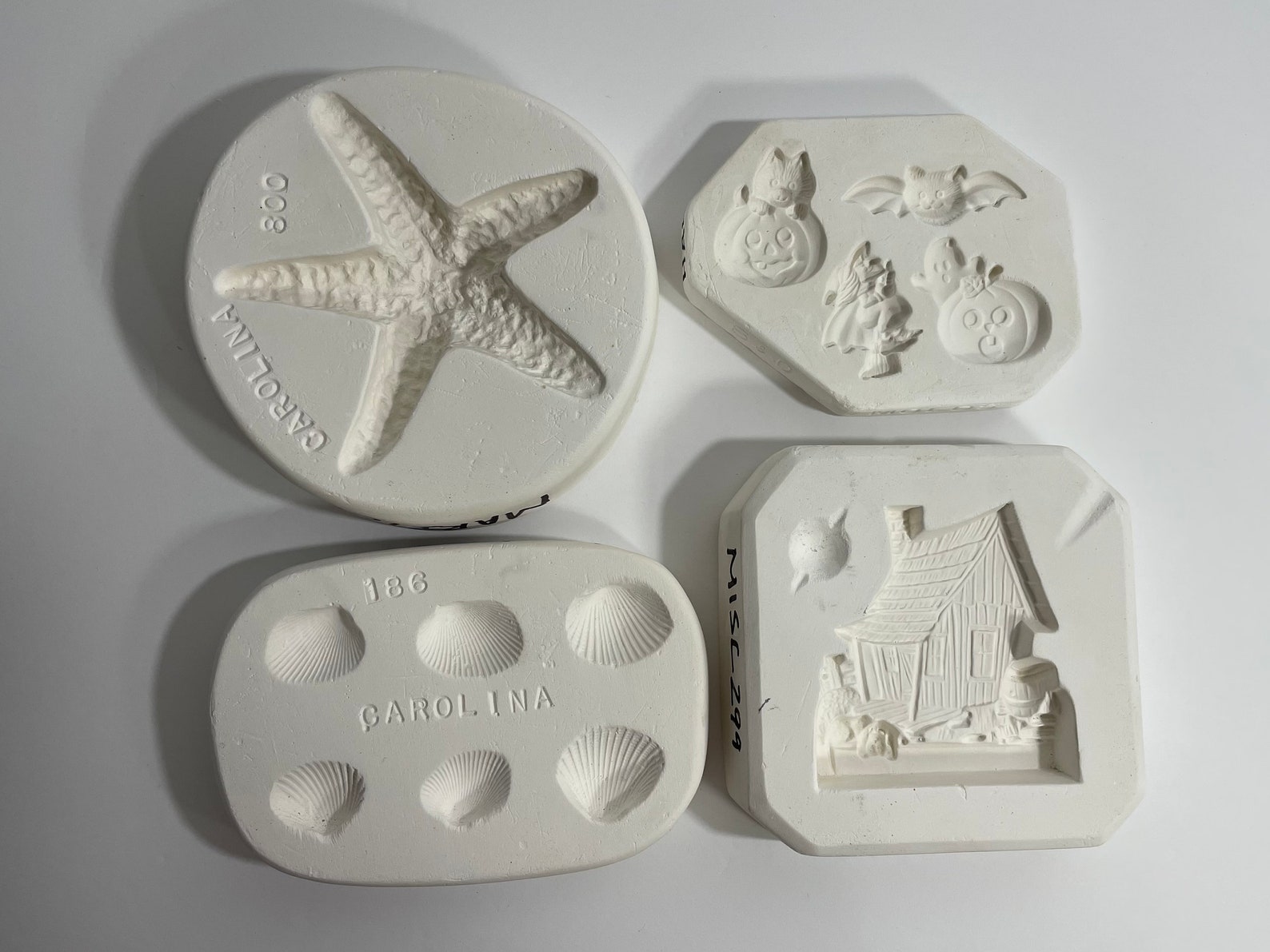 Plaster Mold Bundle 4 for Ceramic Porcelain Slip Casting Etsy
