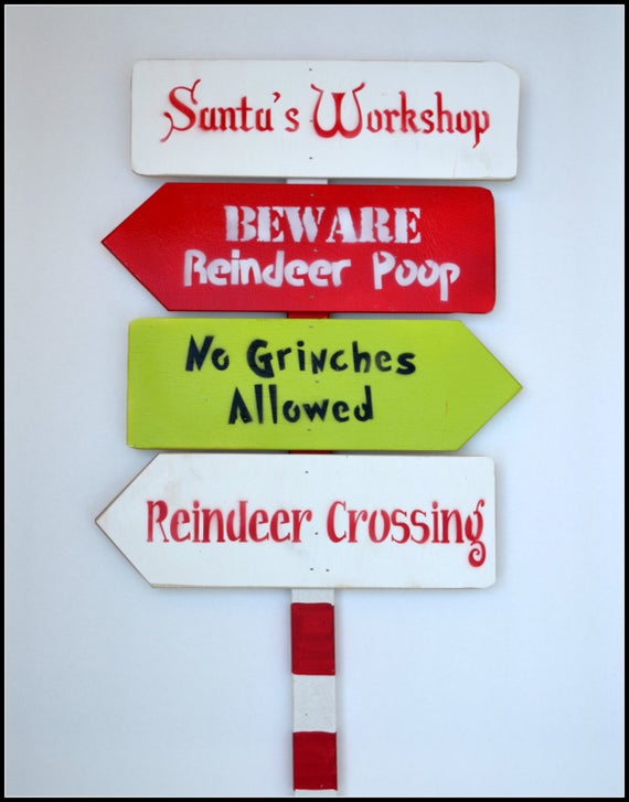 Christmas Yard Stake Outdoor Christmas Decoration Yard Etsy