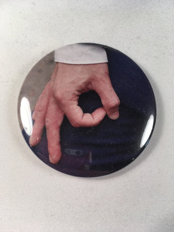 in france 3 days visa Bottle Circle Refrigerator Game Meme / Pin Magnet Hand /