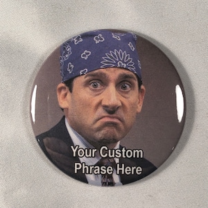 Prison Mike Custom Meme Magnet / Pinback / Bottle Opener