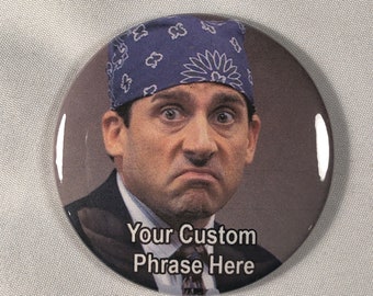 Prison Mike Custom Meme Magnet / Pinback / Bottle Opener