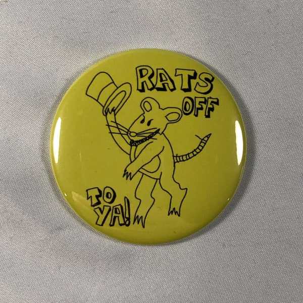 Rat's Off To Ya Refrigerator Magnet / Bottle Opener / Keychain