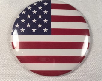 American Flag Fridge Magnet / Pin / Bottle Opener