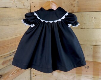 black frock for baby girl