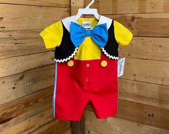 Pinocchio Baby Costume Romper Israel
