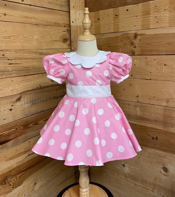 Minnie mouse costume, minnie mouse baby costume, minnie mouse dress, minnie mouse baby dress.