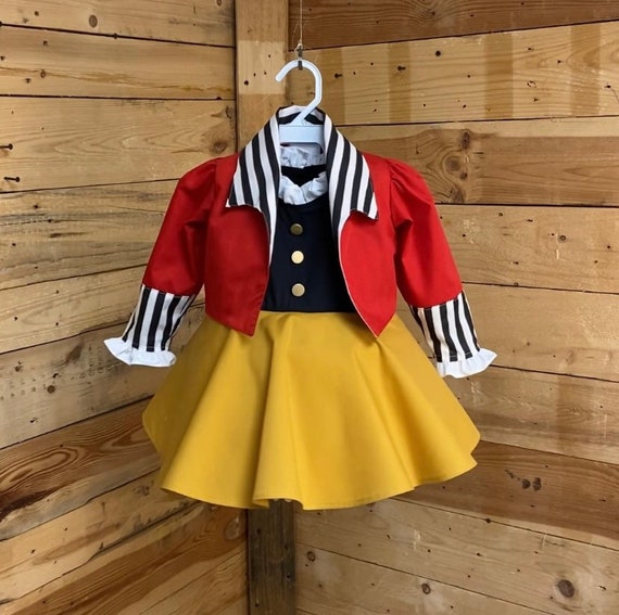 Ringmaster baby costume, ringmaster baby dress, baby dress.