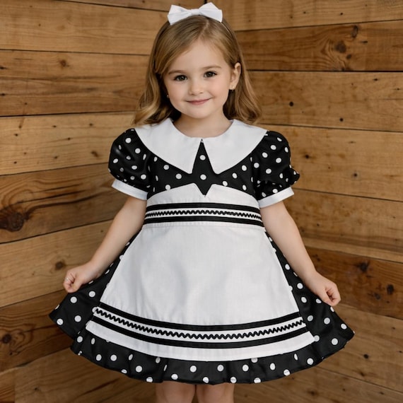 black and white polka dot dress costume I Love Lucy Baby Costume: Size:XS-M this officially licensed look styleattribute-off the shoulder dresses Lilac Wedding Guest Dress