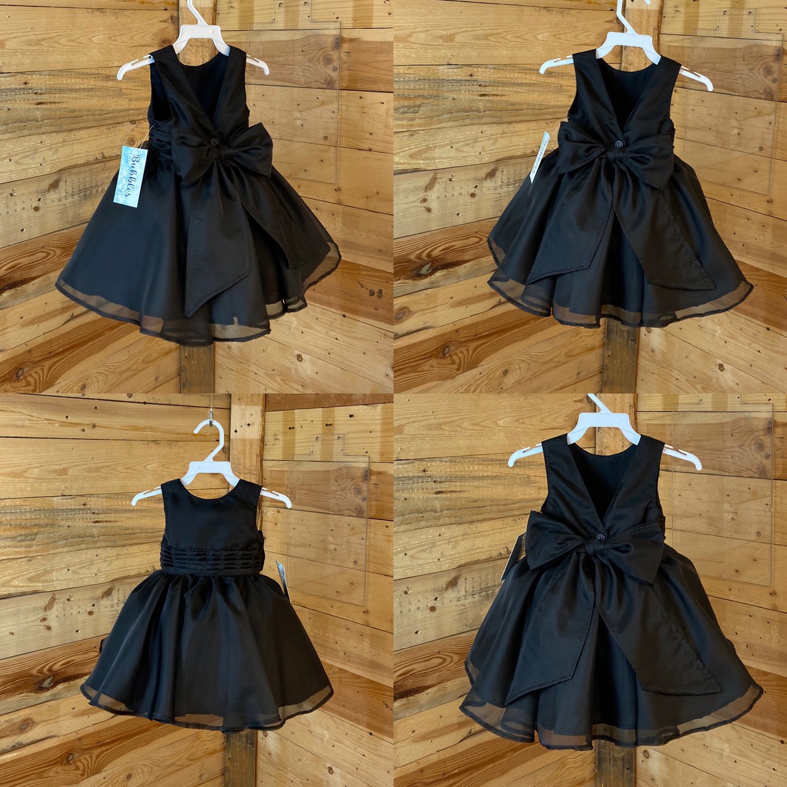 Black Baby Dress Flower Girl Dress Baby Elegant Black Dress Etsy