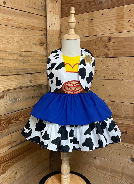 jessie baby dress, jessie baby costume, cowgirl baby dress, baby dress