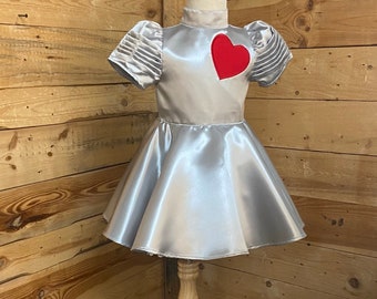 Tin Man Baby Costume Dress: Wizard of Oz Inspired