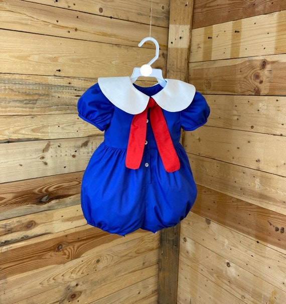Madeline Costume Baby Romper