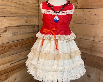Moana baby dress