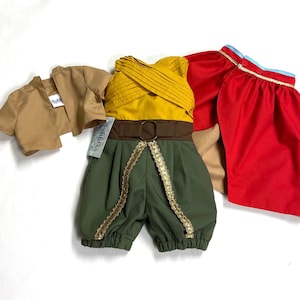 Raya and the last dragon baby costume, raya baby outfit.