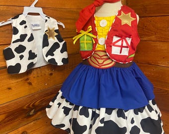 Christmas Baby Dress: Woody Inspired Costume