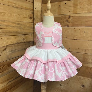 cowgirl baby dress, baby dress