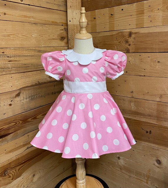 Minnie Mouse costume, minnie mouse baby costume ,minnie mouse baby dress, Minnie  dress.