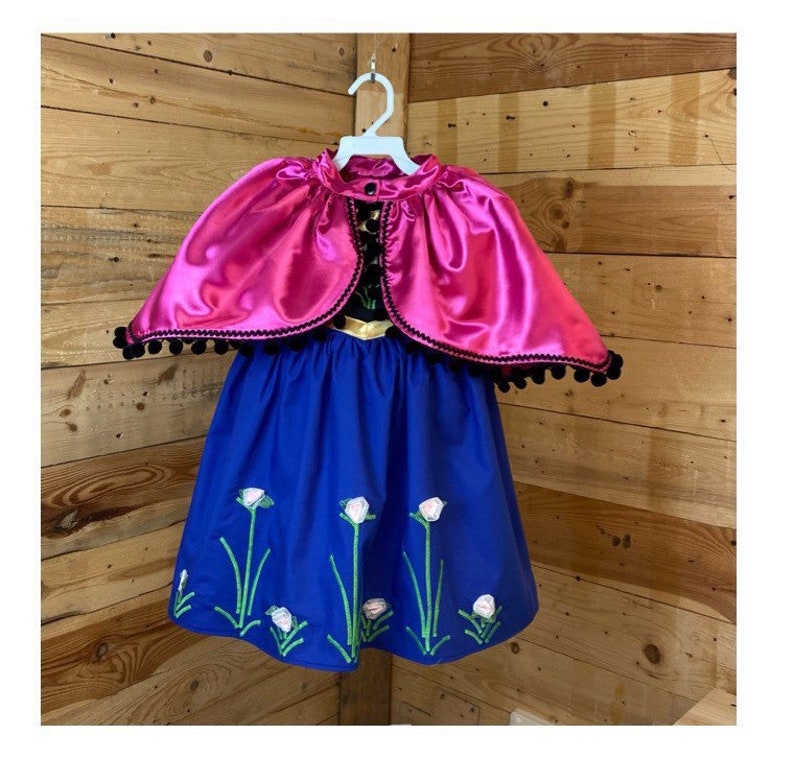 Anna Frozen Baby Dress Anna Baby Dress Anna Dress Costume - Etsy