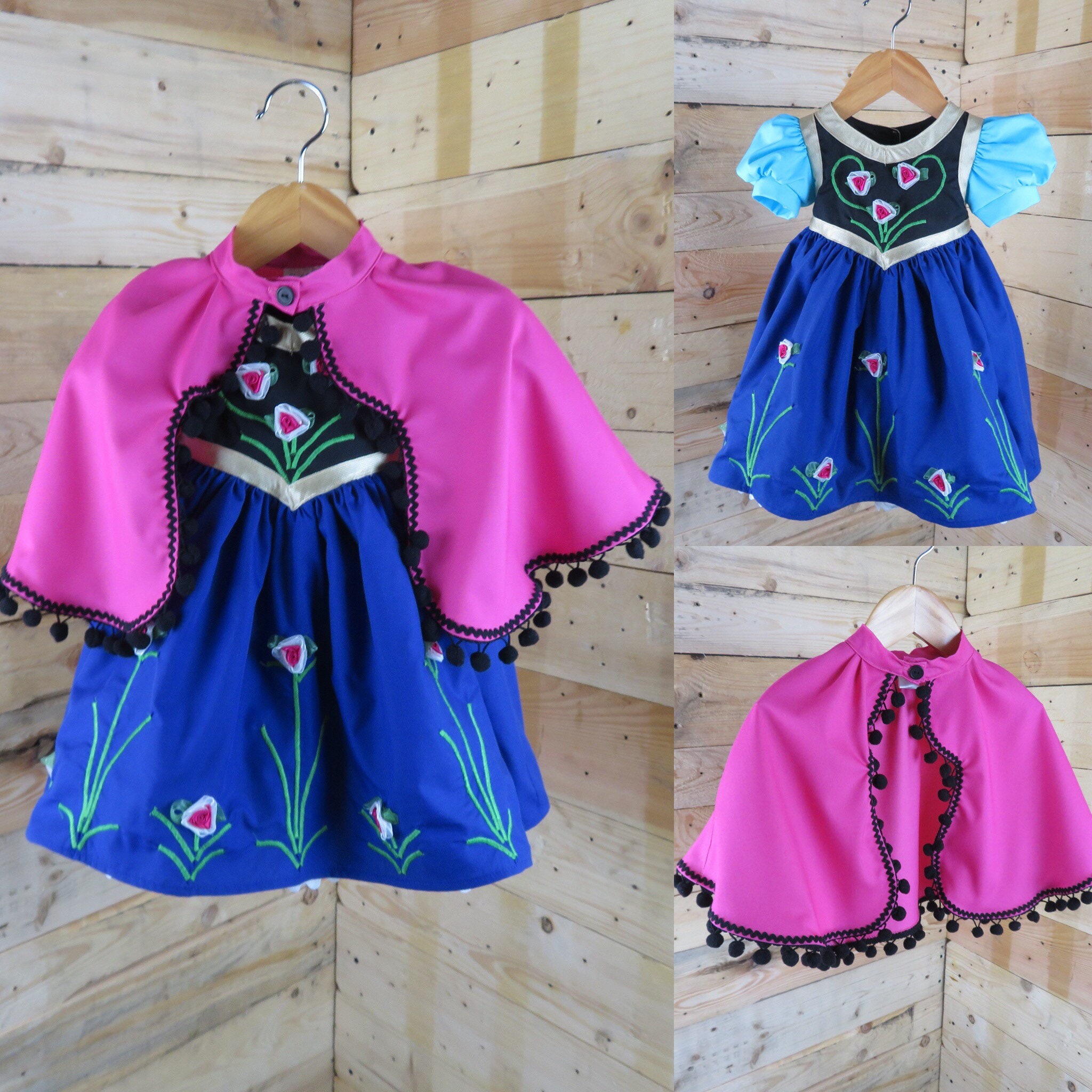 Anna frozen baby dress, newborn baby dress, Anna baby dress, anna dress