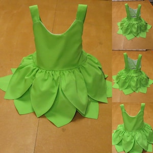 Tinkerbell baby dress, tinkerbell baby costume, baby dress